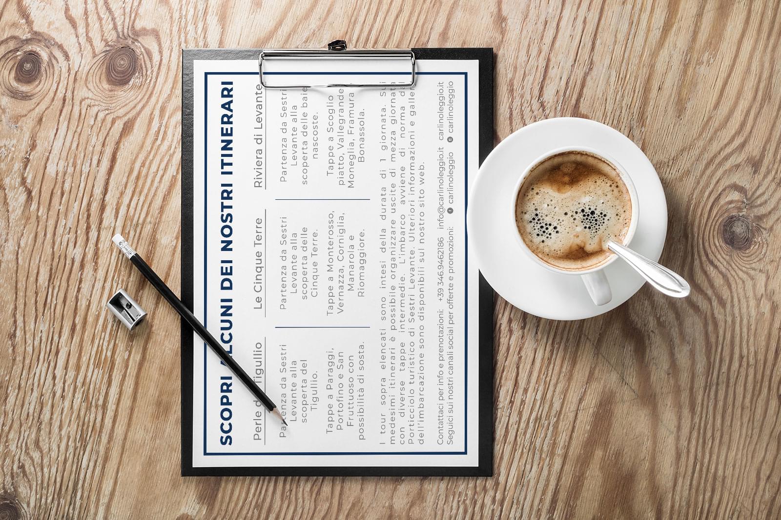 Carli Noleggio – Creazione Volantino