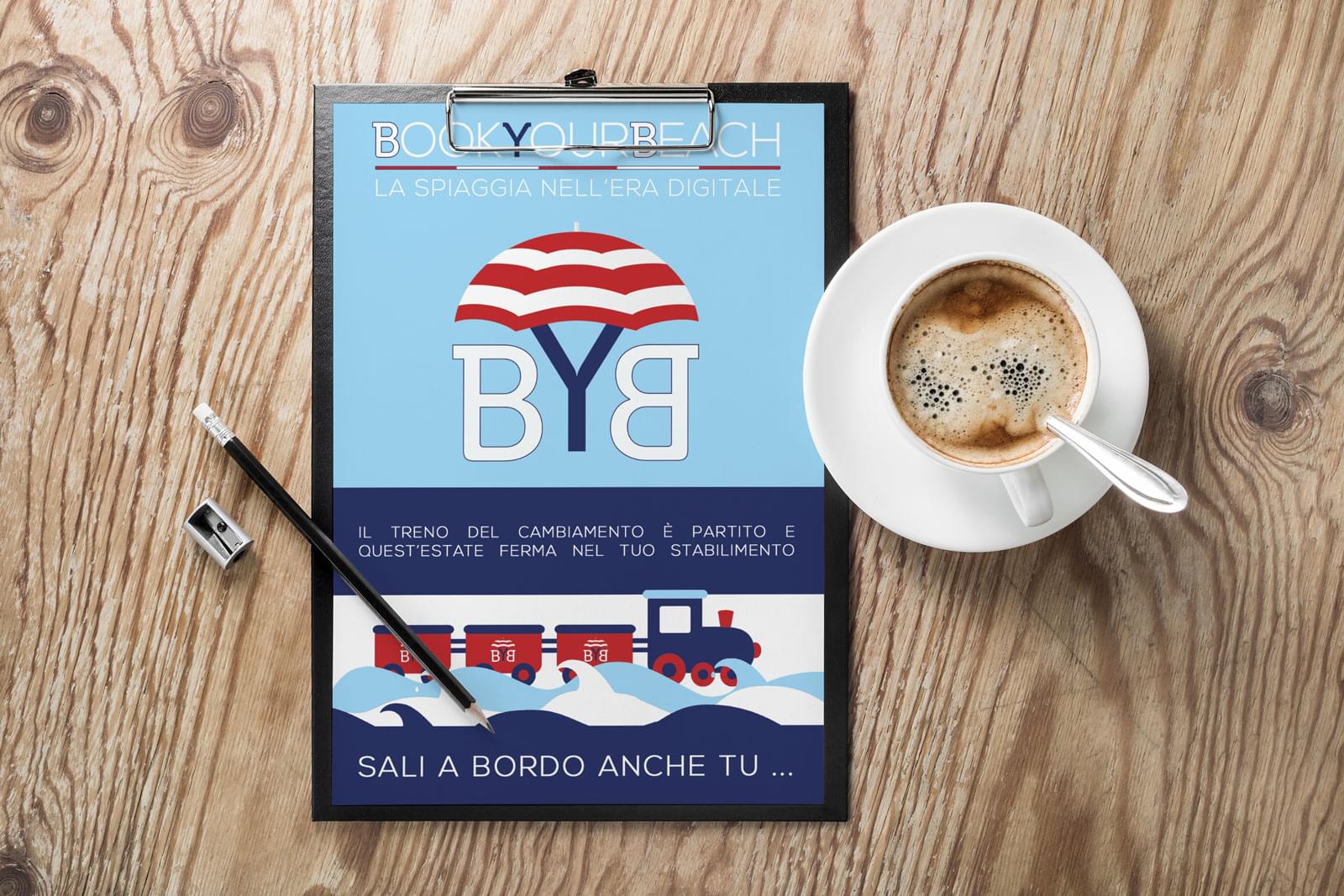 BookYourBeach – Realizzazione Volantini