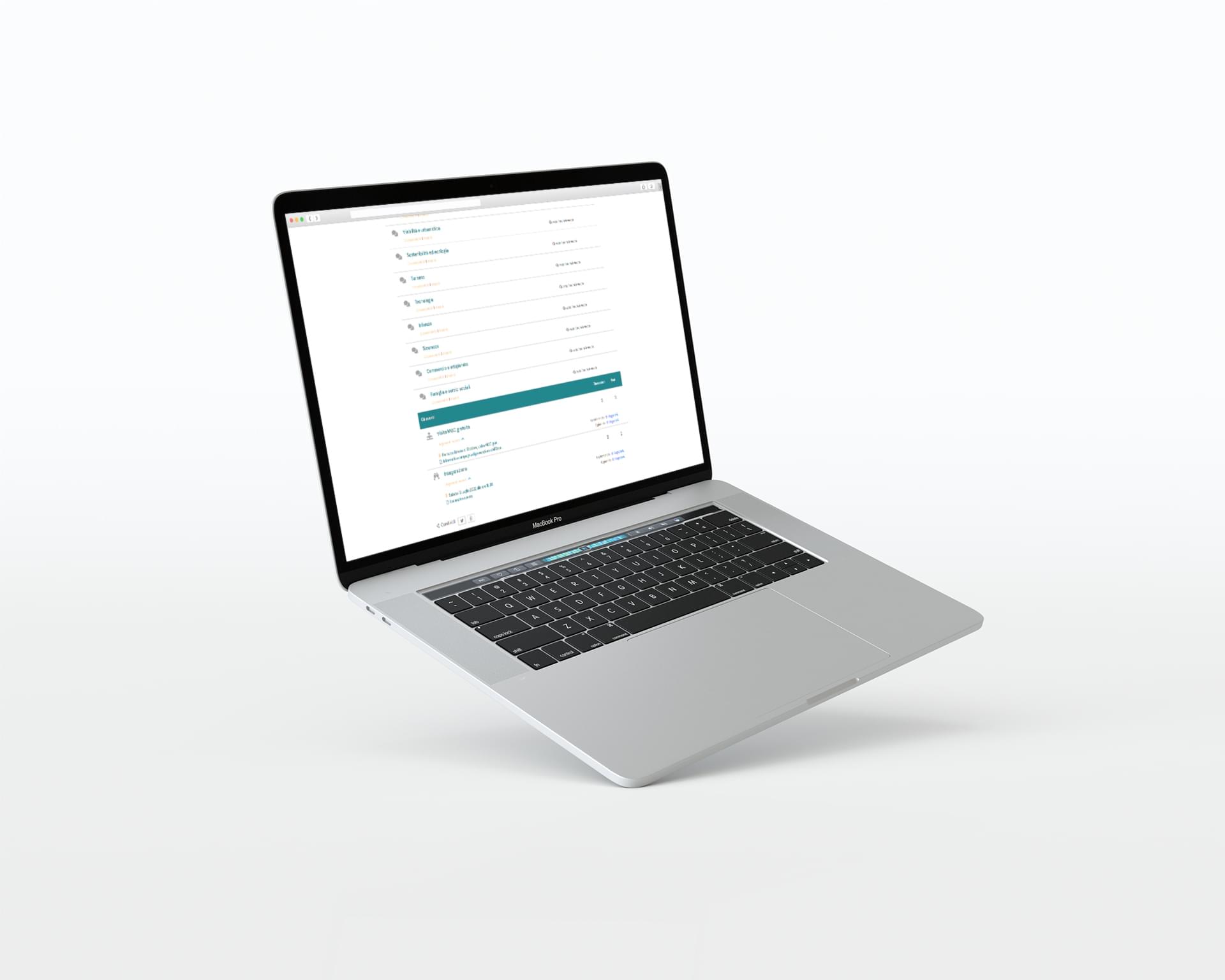 Associazione La Rinascita – Creazione sito web con forum di discussione