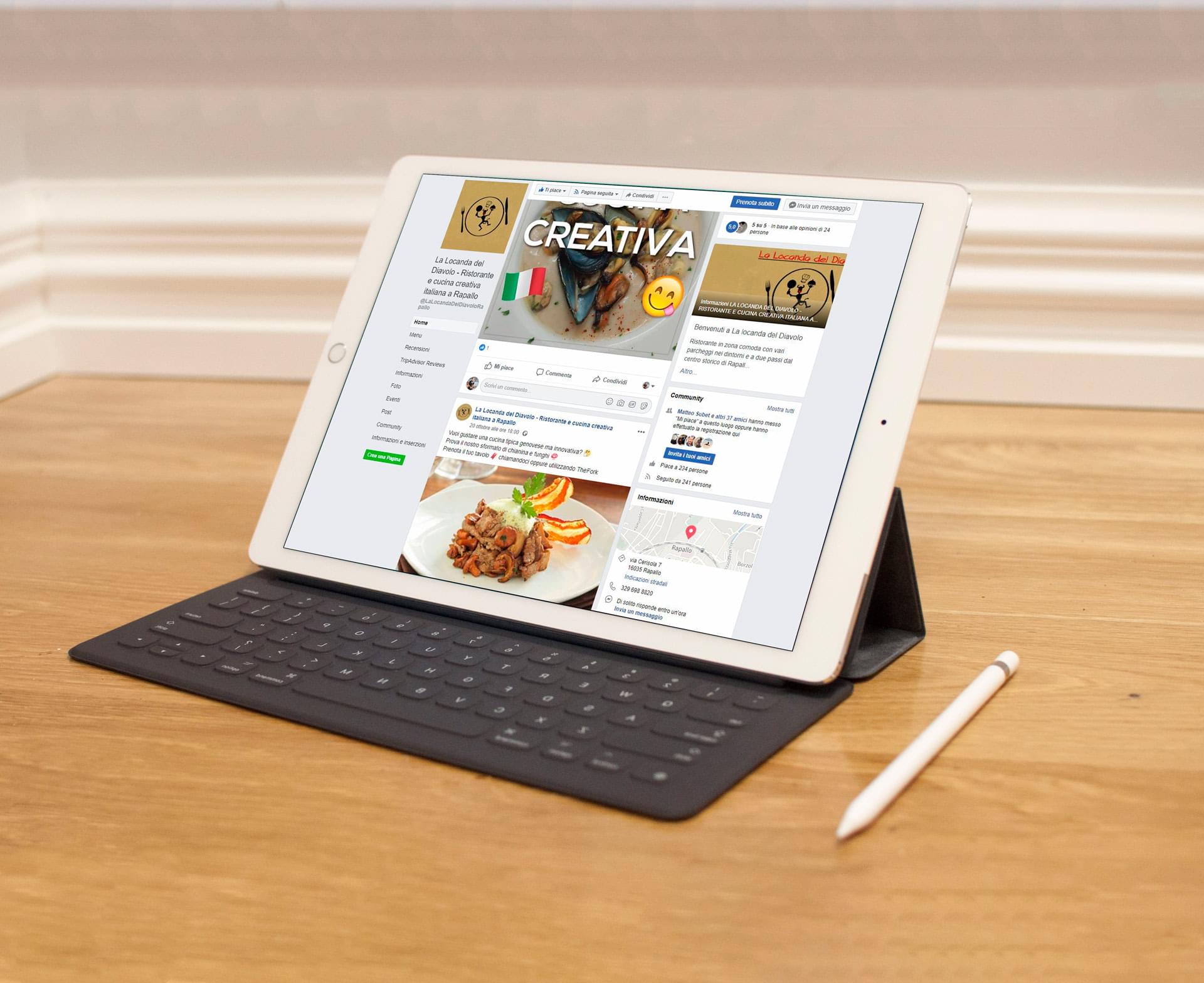 La Locanda del Diavolo – Gestione social