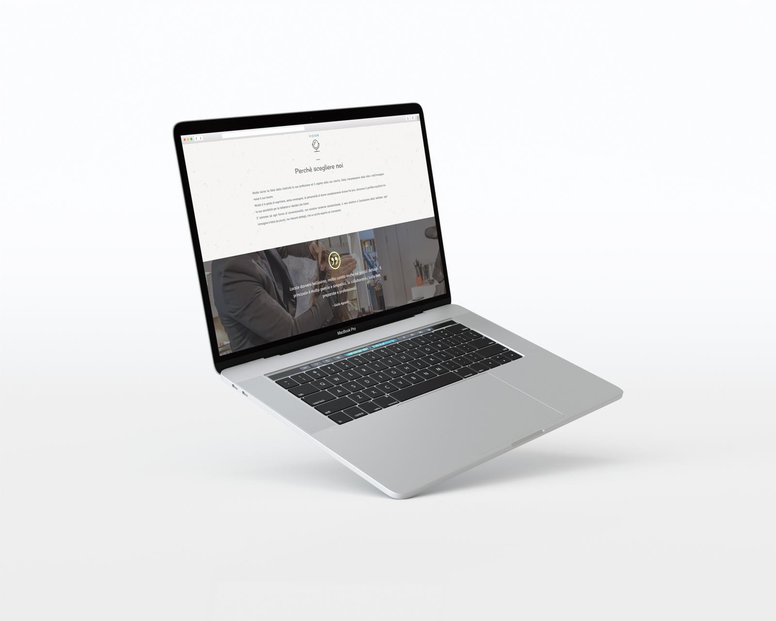 N.I. Hairdressing – Creazione sito web