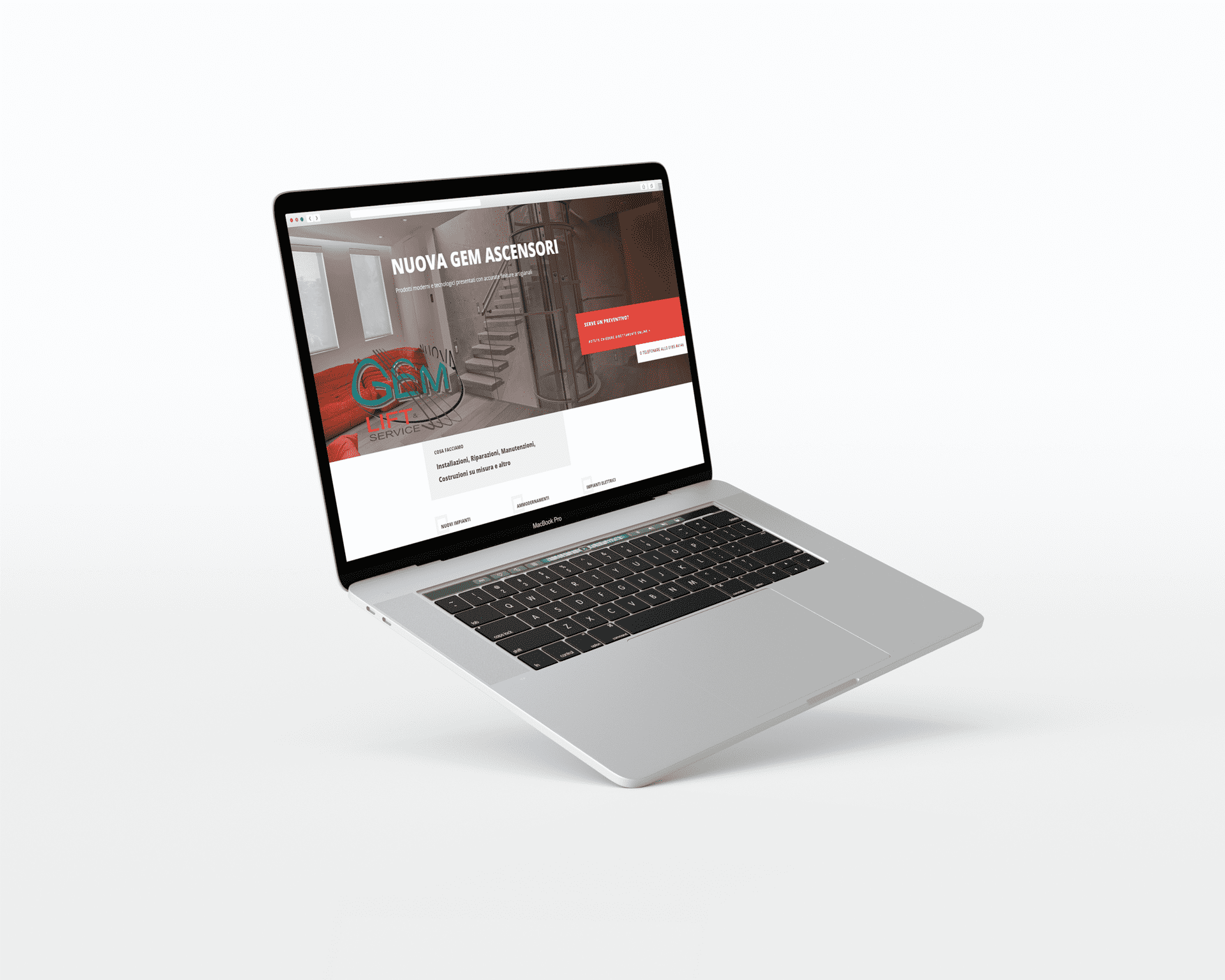 Nuova GEM – Creazione sito web